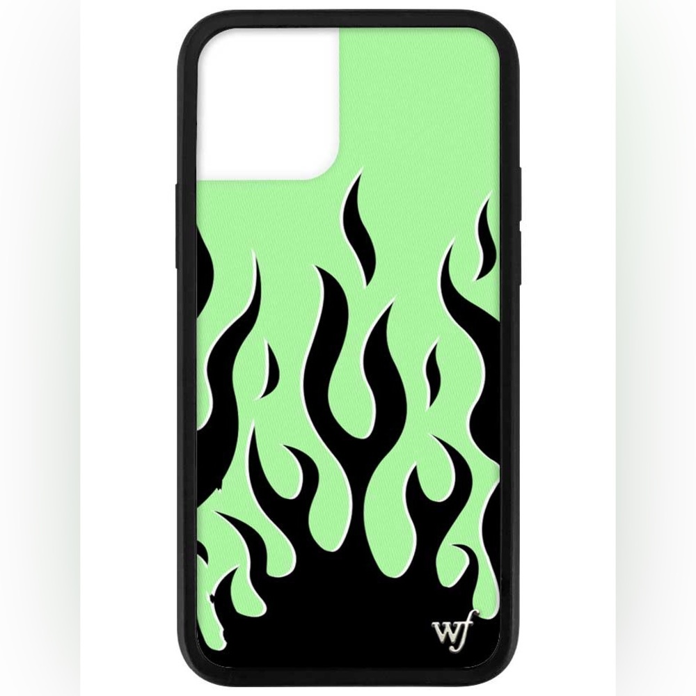 IPhone 11 Wildflower “Flames” case 💚